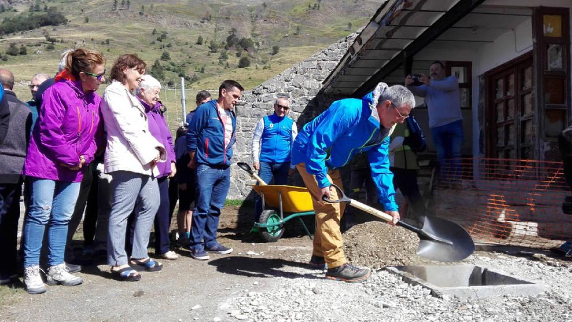 Se inician las obras de rehabilitación del refugio Ángel Olorón de Belagua