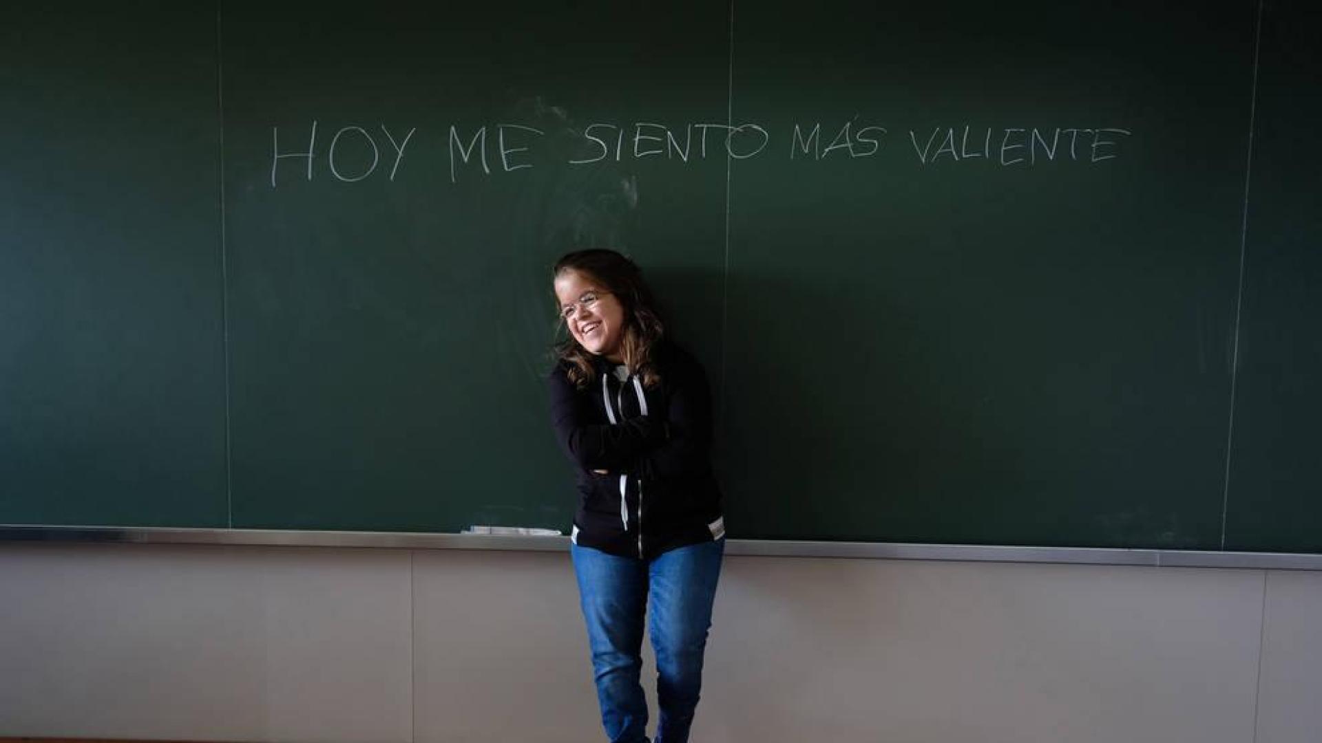 Maia Sola: "Sueño con trabajar en un laboratorio e investigar sobre la acondroplasia"