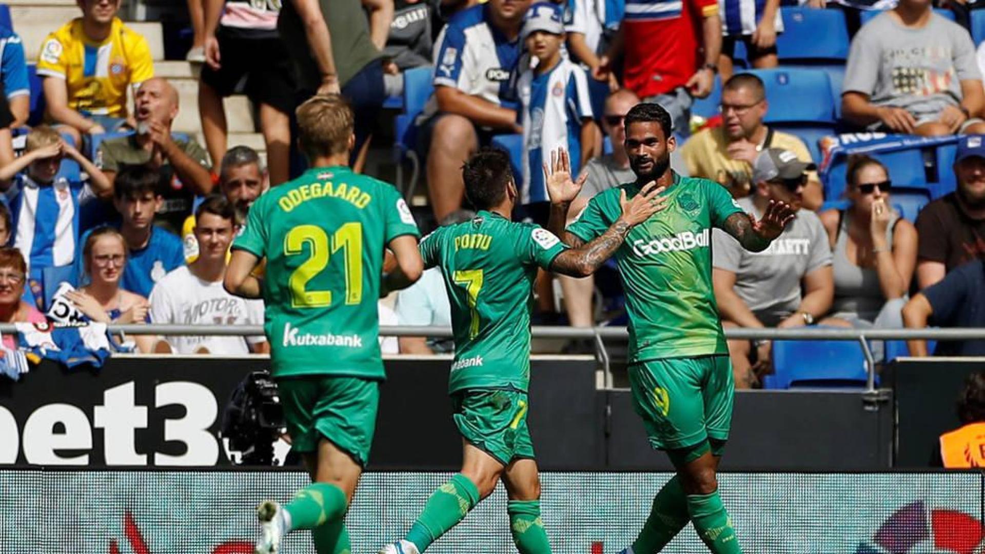 La Real Sociedad hunde al Espanyol con una gran primera parte