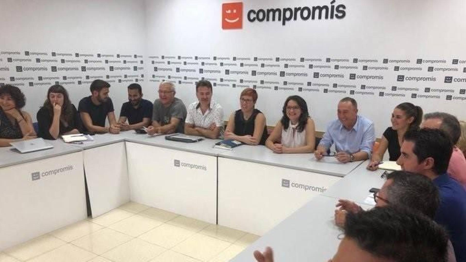 Reunión de la Ejecutiva de Compromís