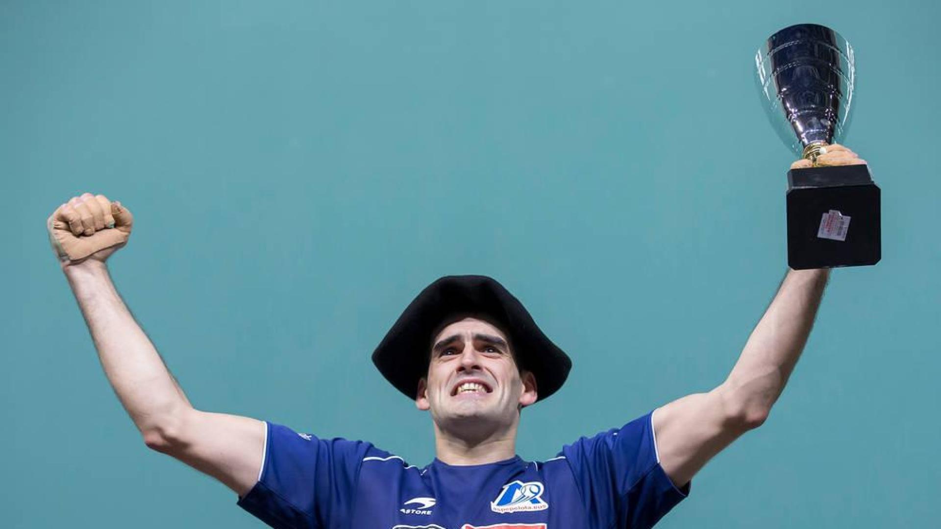 Joseba Ezkurdia, último ganador del Cuatro y Medio.