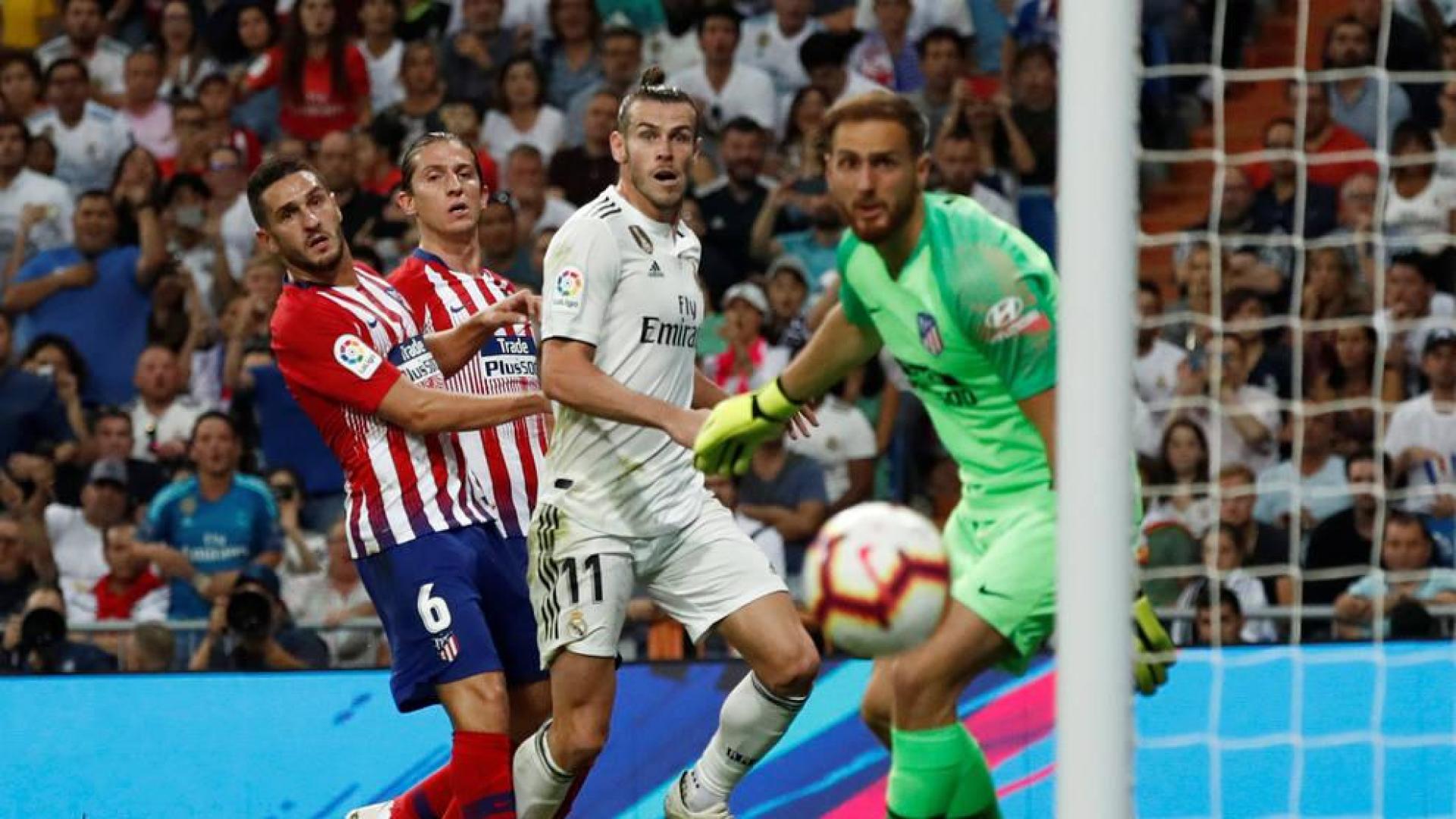 El derbi Atlético de Madrid-Real Madrid, en cinco duelos