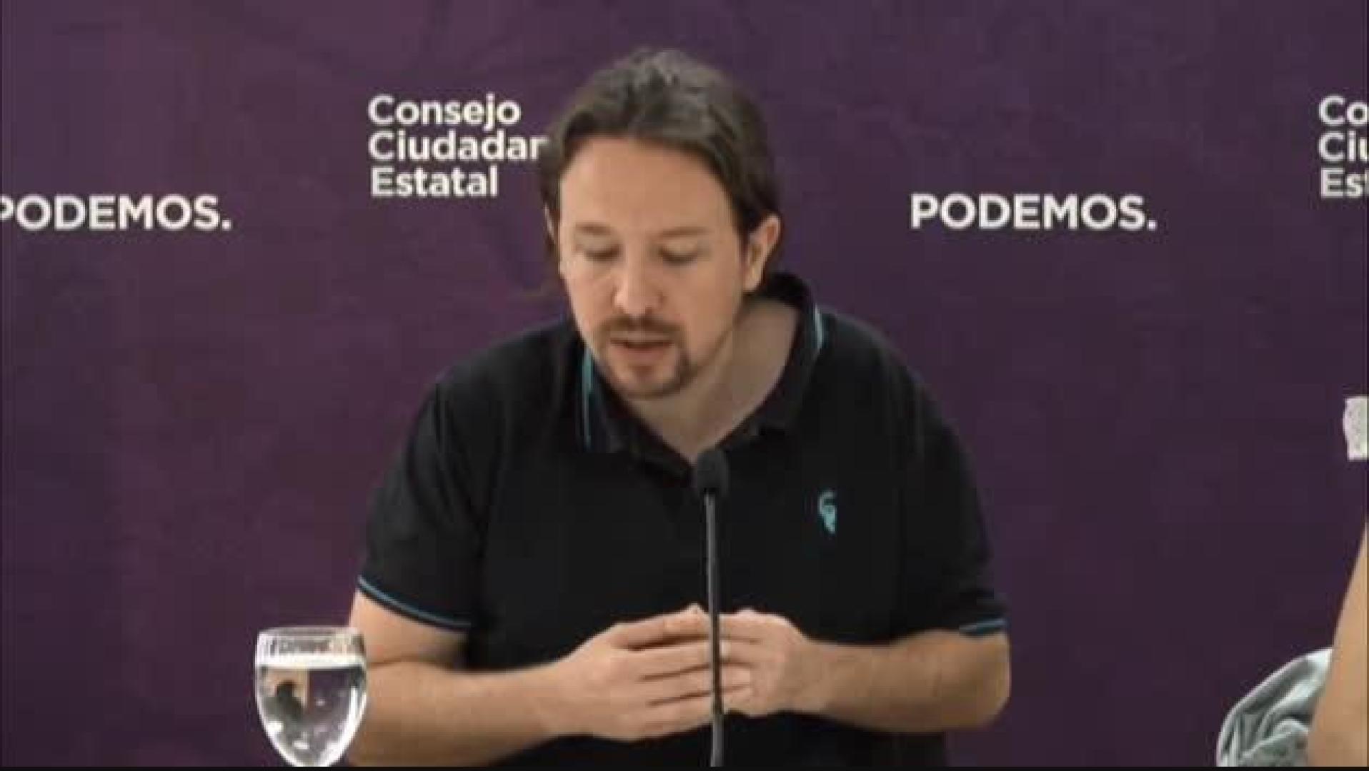 Pablo Iglesias carga contra Sánchez