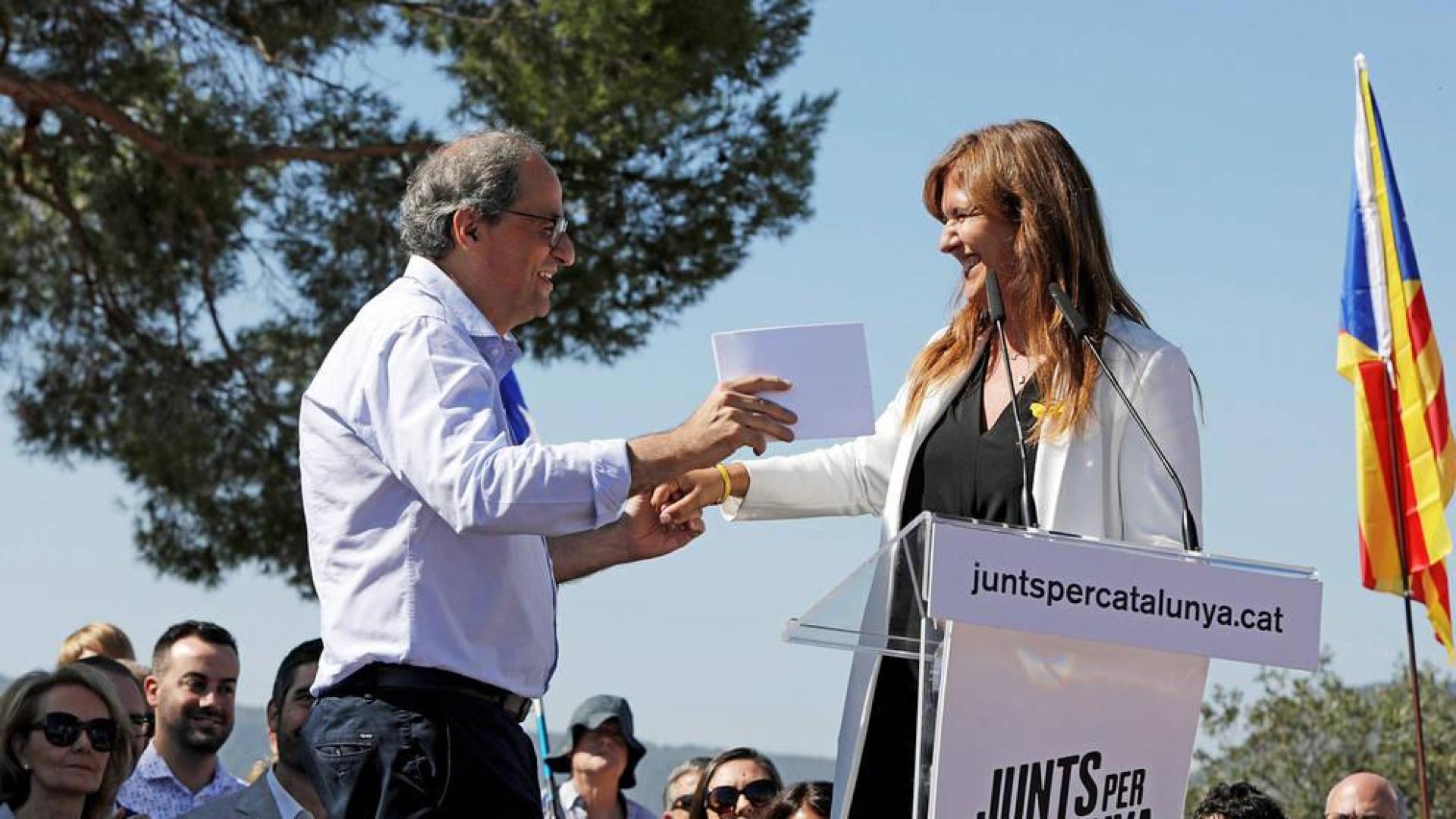 Quim Torra dice que no poder condenar "lo que no existe"