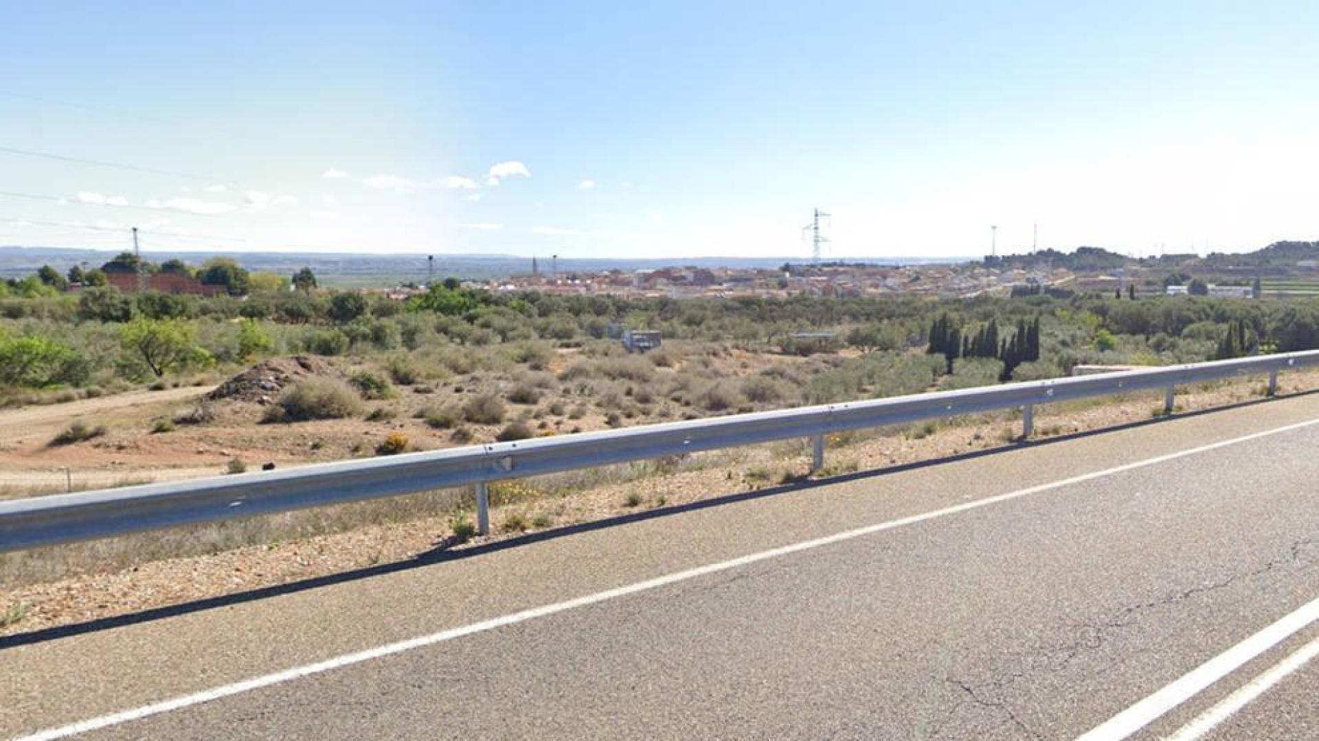Un muerto y seis heridos tras chocar dos furgonetas en Fuentes de Ebro