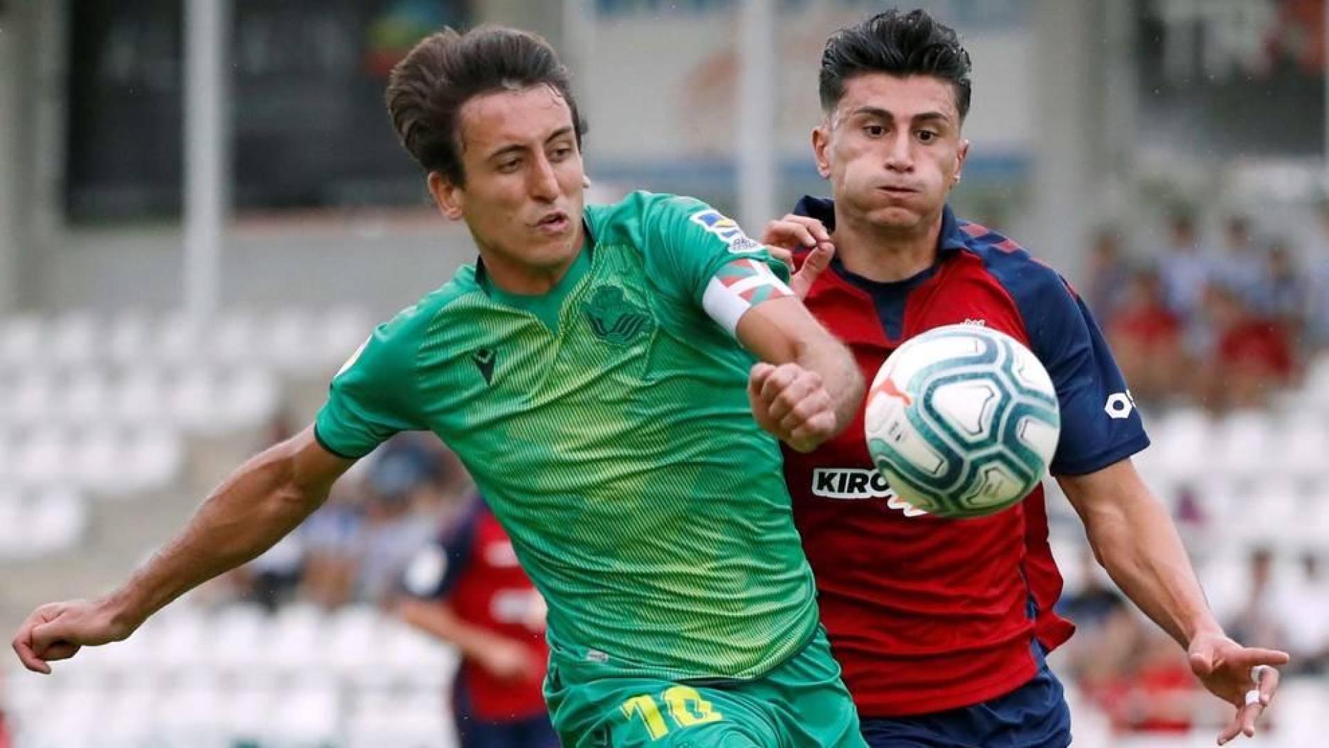 La Real Sociedad supera a Osasuna en Irún