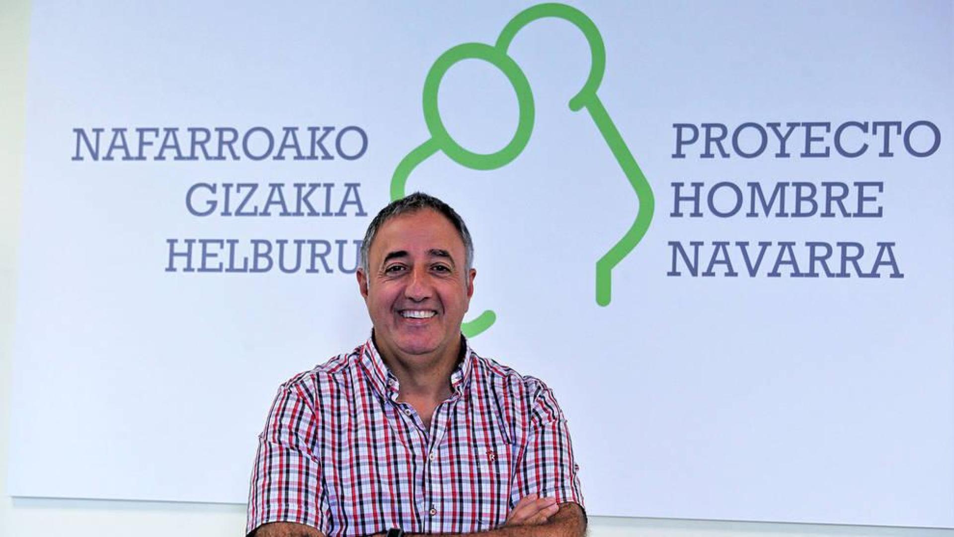 Alfonso Arana Marquina, director de Proyecto Hombre Navarra: “Los jóvenes beben porque se miran en los adultos”
