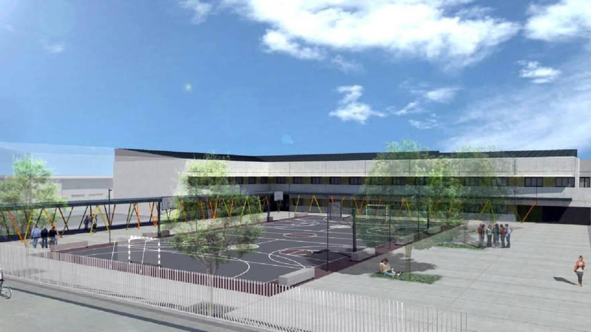 El instituto de Ribaforada comienza a construirse para abrirlo en 2020