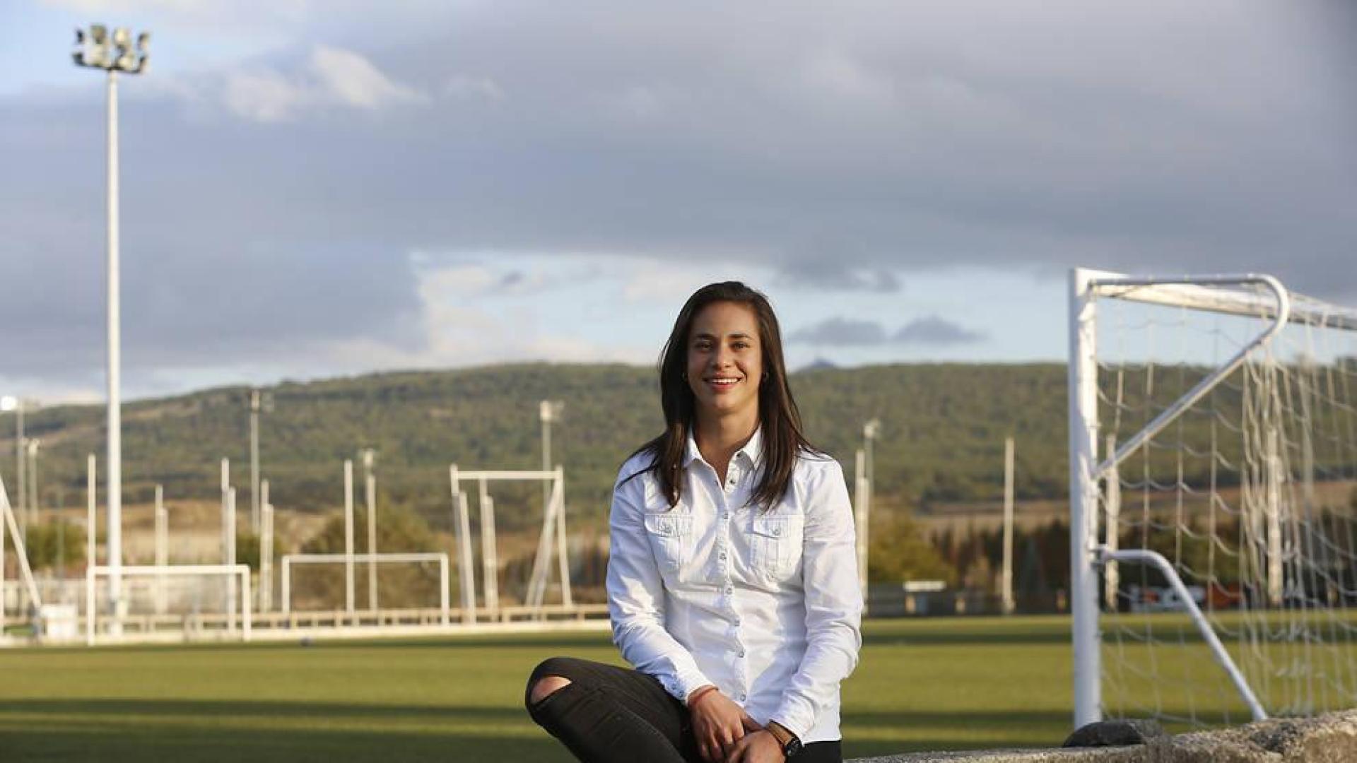 Leyre Fernández: “Estoy superfeliz por marcar un gol con el equipo de mi vida”