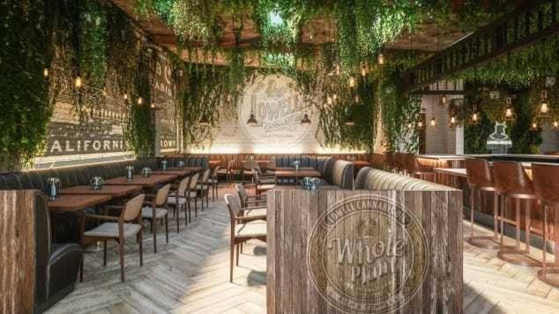 Interior del Lowell Farms: A Cannabis Café