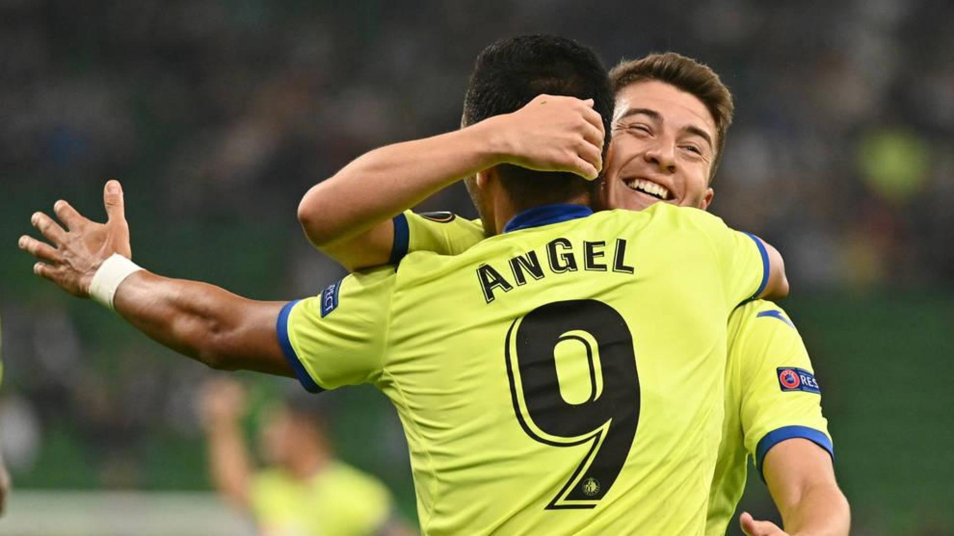 El Getafe tiene Ángel en Europa