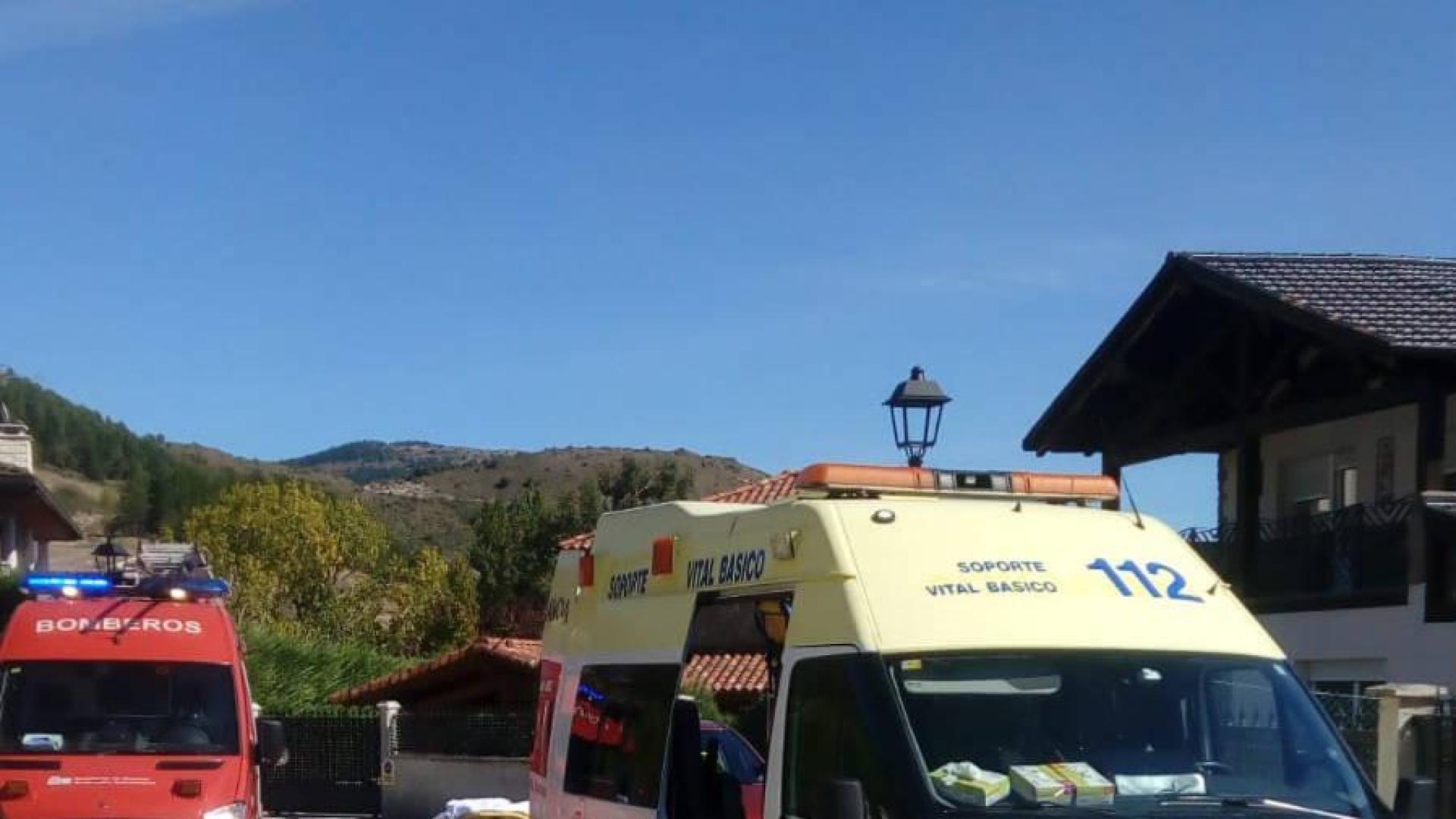 Herido al caer a una piscina vacía en Erice de Iza