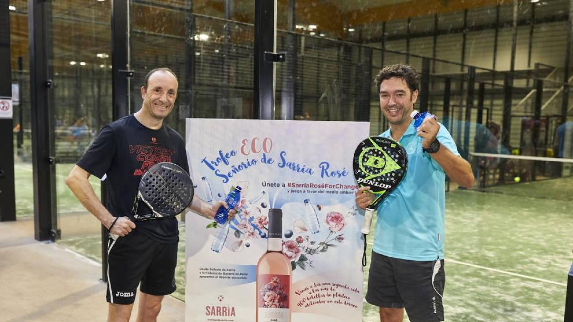 Arranca el Trofeo ECO Señorío de Sarría Rosé del Circuito Navarro de Pádel