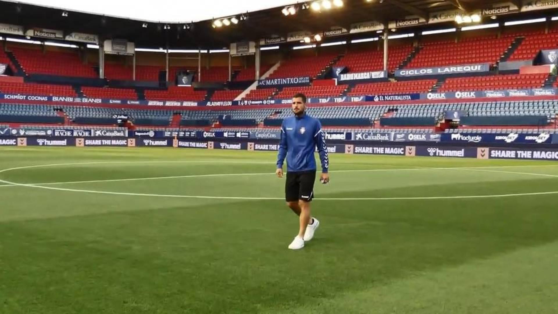 Roncaglia, la única novedad en la alineación de Osasuna