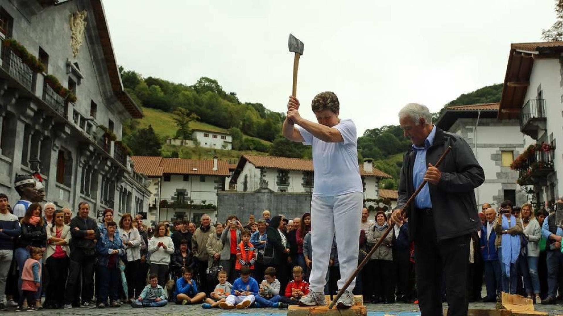 Todas las fotos del Aizkolari Eguna de Leitza 2019