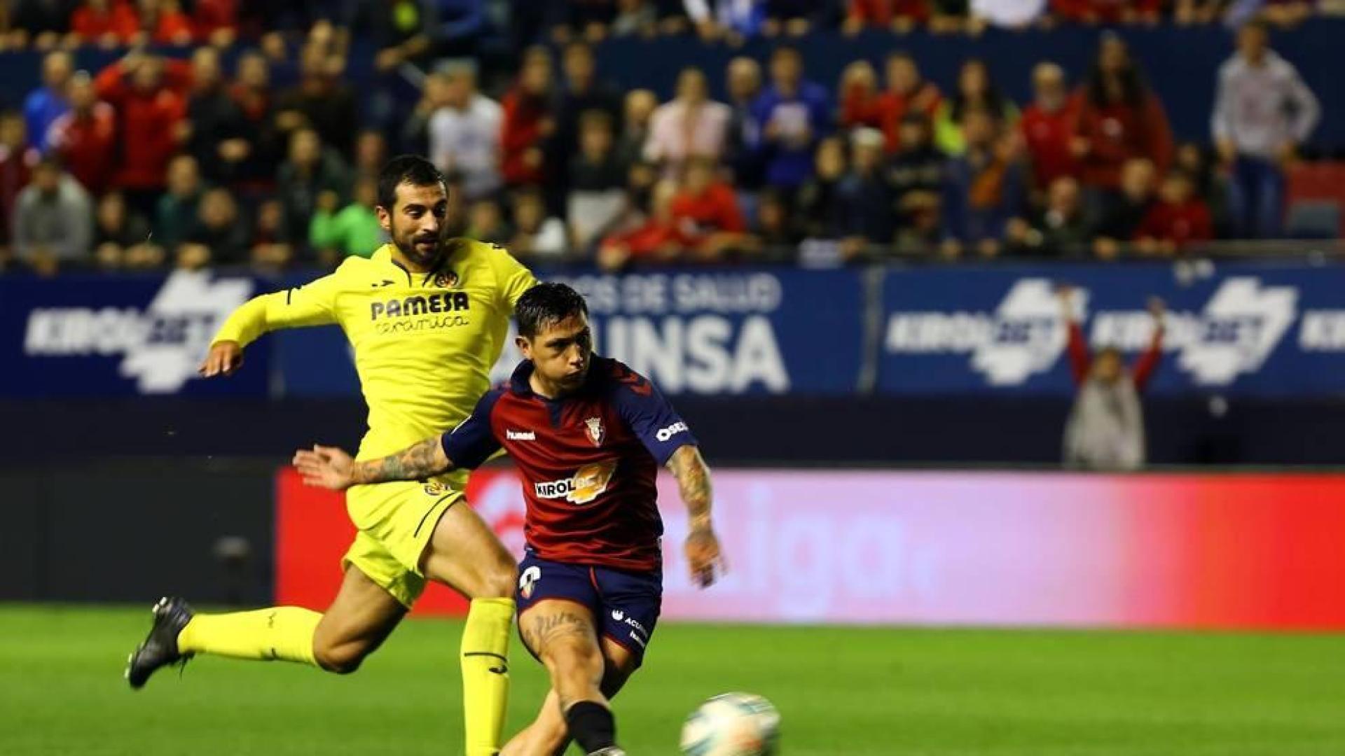 Imágenes del partido disputado este sábado en El Sadar.