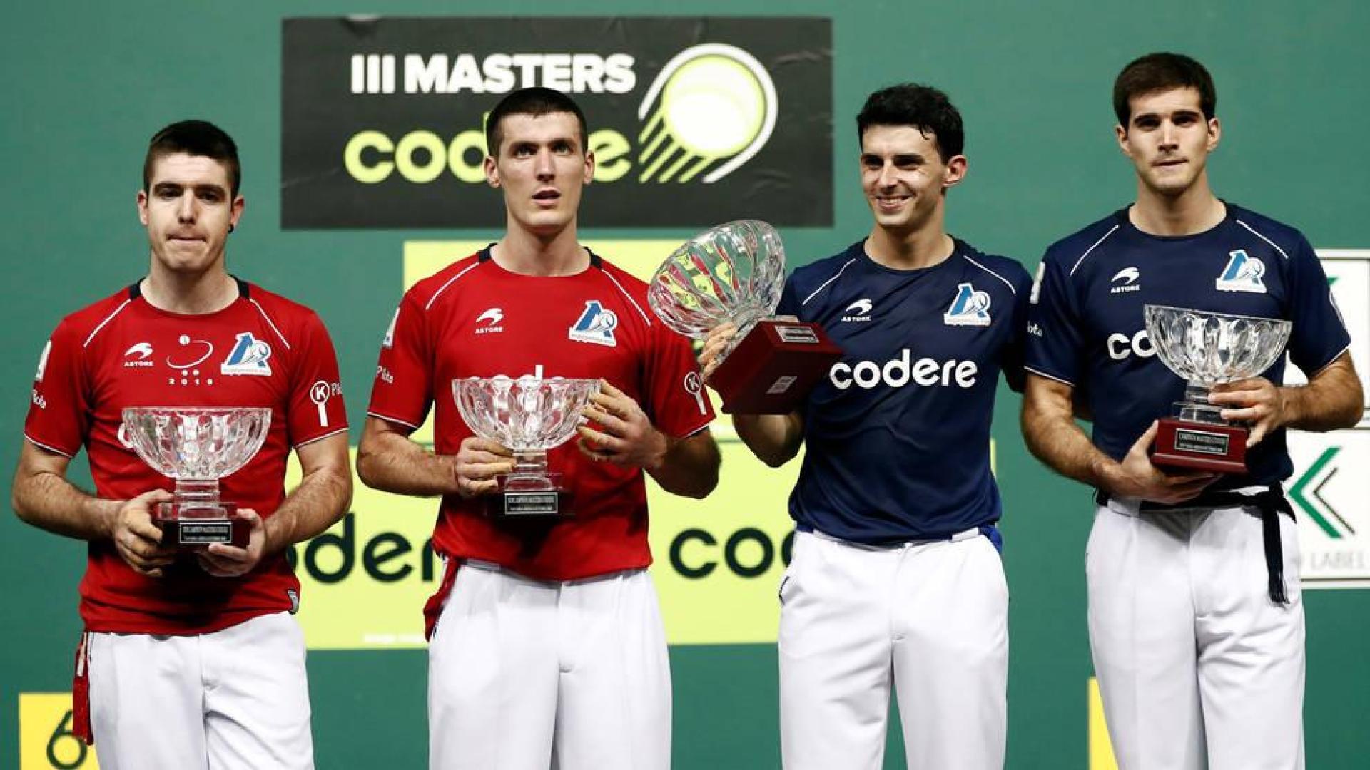 Jokin Altuna y José Javier Zabaleta se han proclamado campeones del III Masters Codere contra Irribarria y Rezusta