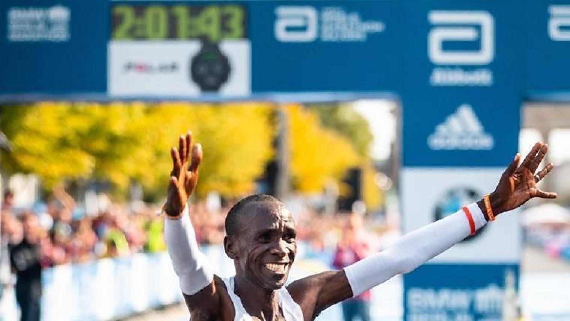 Eliud Kipchoge busca en Viena bajar de las 2 horas en el maratón