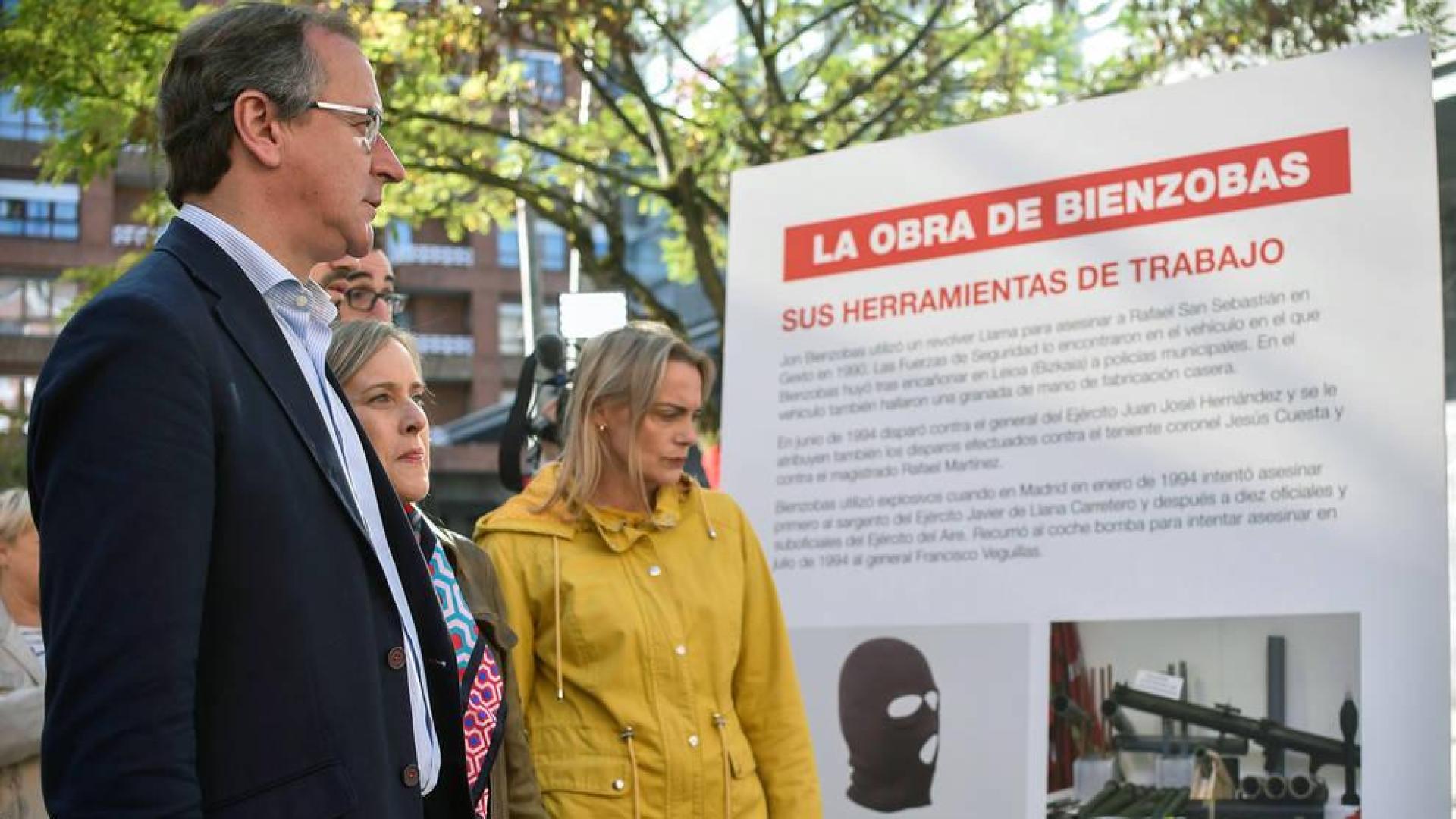 La Audiencia Nacional permite la muestra del etarra Bienzobas y Covite recurre
