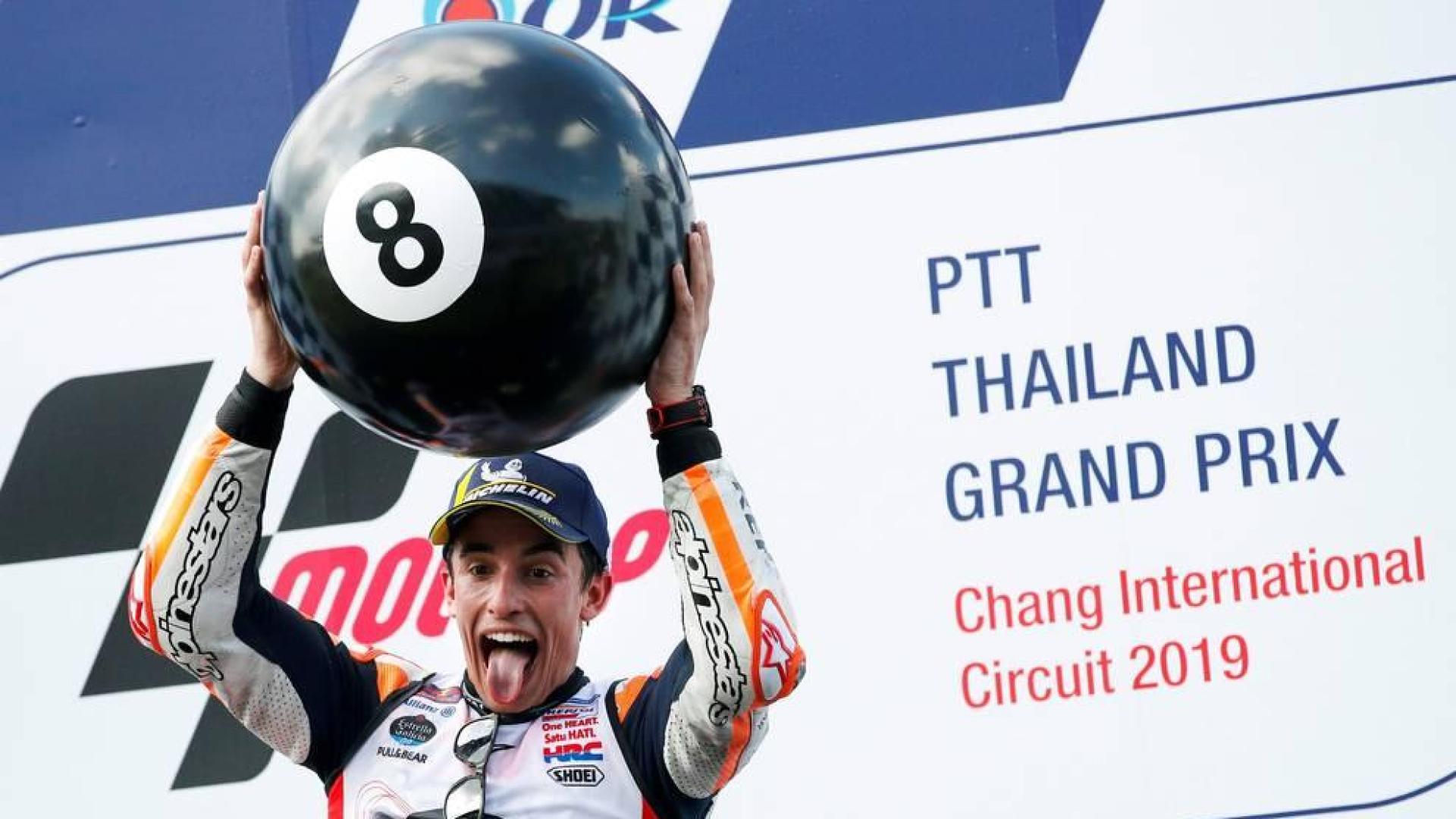 Márquez: "Ver mi nombre junto a leyendas del deporte me pone la piel de gallina"