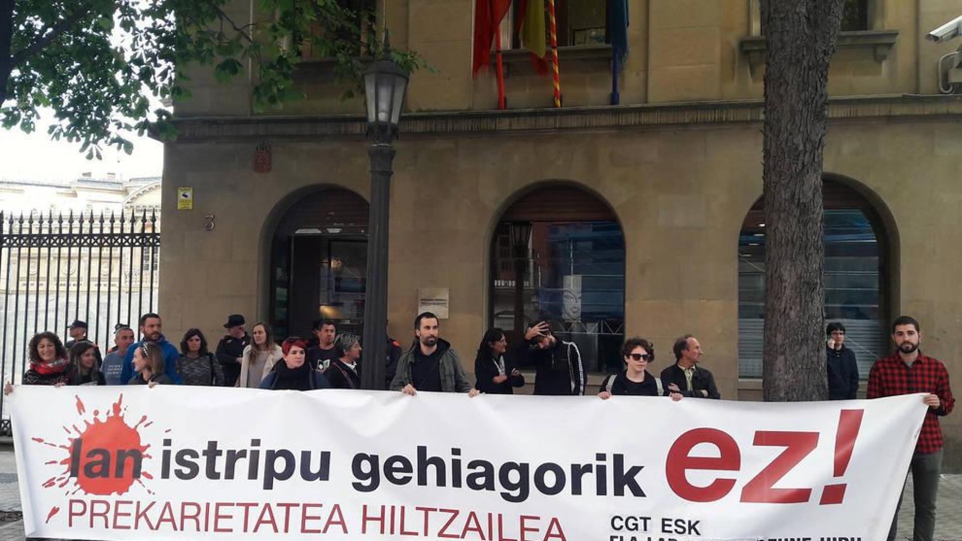 Los sindicatos culpan a la precariedad de la alta siniestralidad laboral