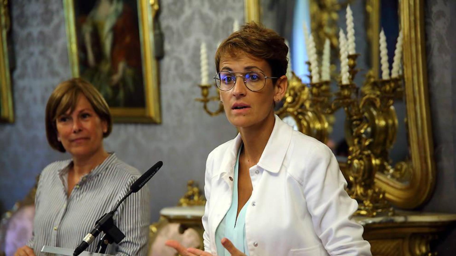 Chivite advierte de que el Gobierno mantendrá la zonificación del euskera