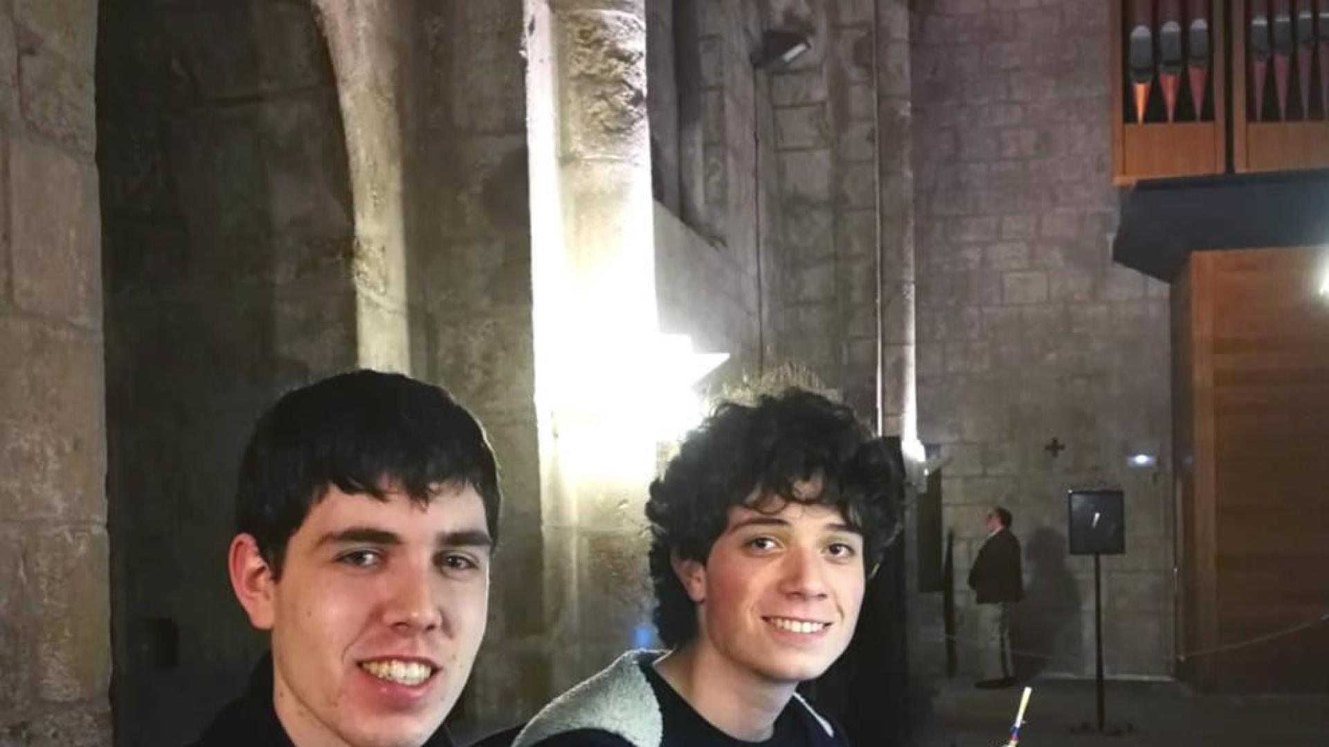 Iñigo Morentin (izda.) y Anai Telletxea.