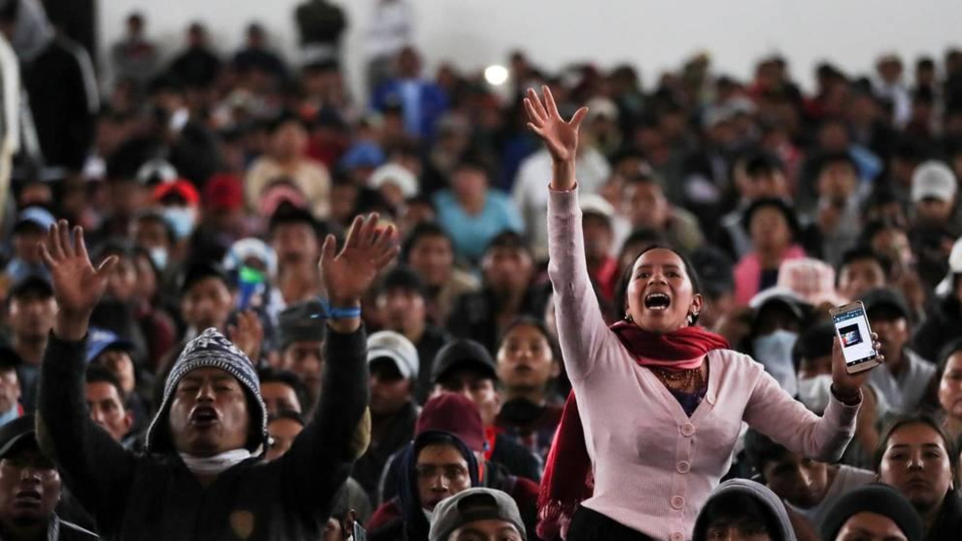 Cinco muertos en las protestas en Ecuador