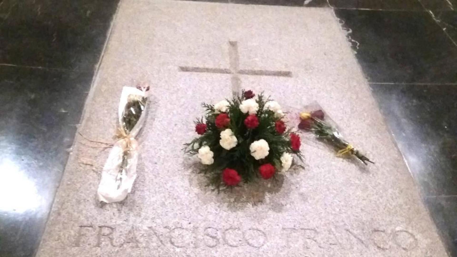 Sepultura de Franco en el Valle de los Caídos.