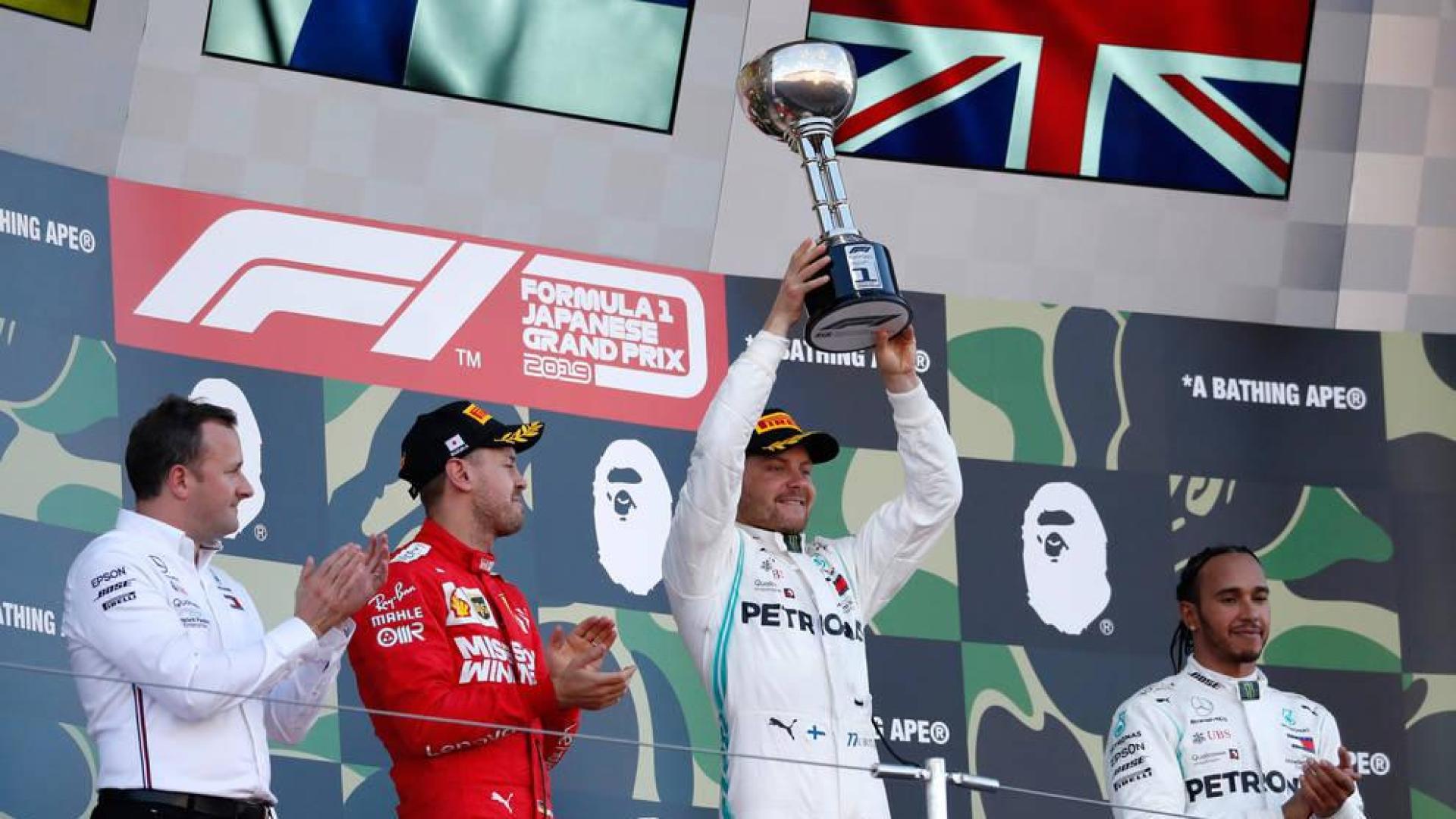 Bottas gana el Gran Premio de Japón en el que Carlos Sainz es quinto