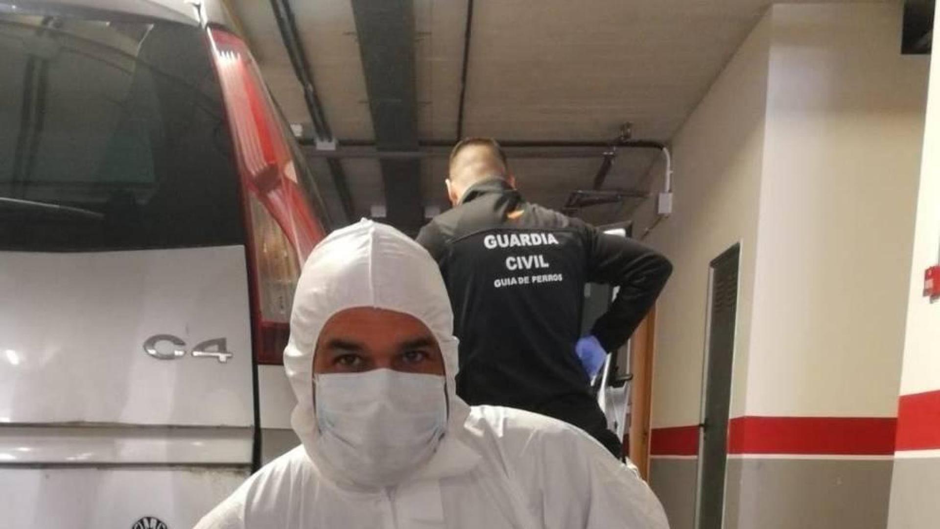 Muere 'Marley', el perro de la Guardia Civil que buscó a Diana Quer y Gabriel Cruz