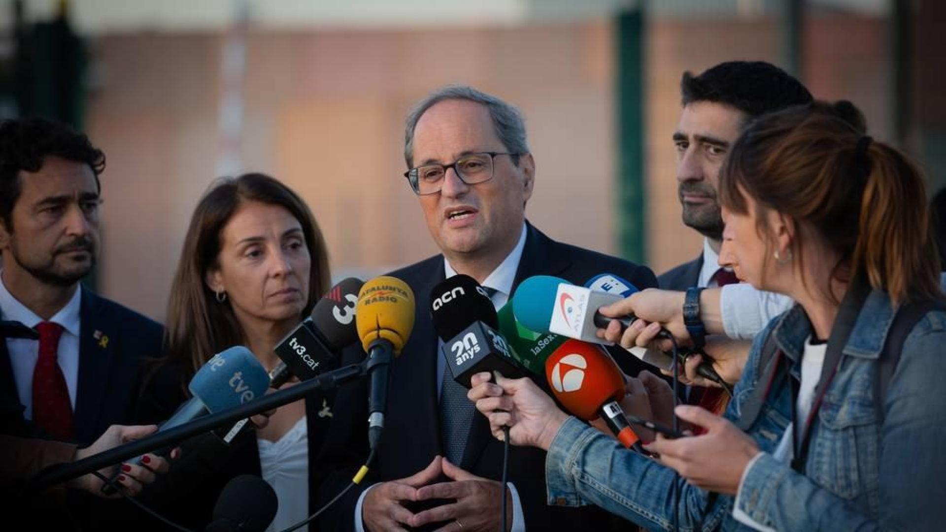 La división aflora en el independentismo 24 horas después de la sentencia