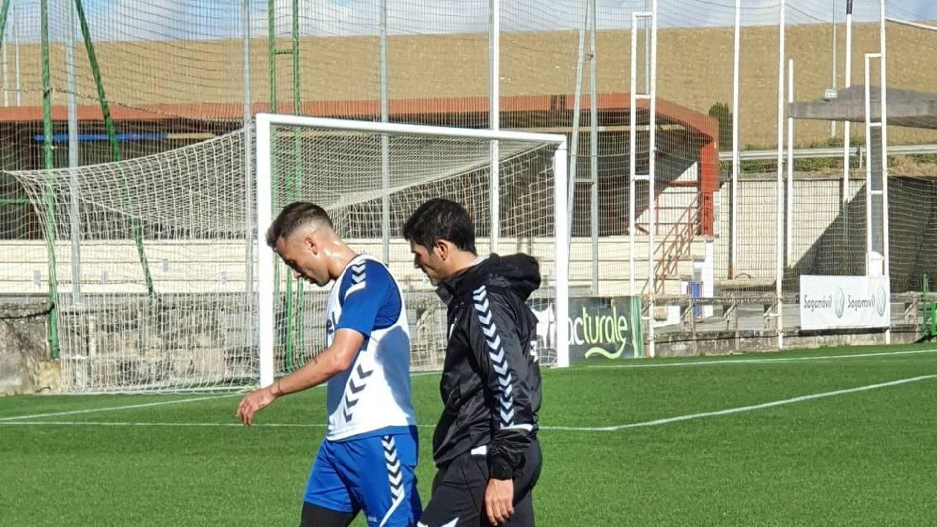 Rober Ibáñez, lesionado en Tajonar