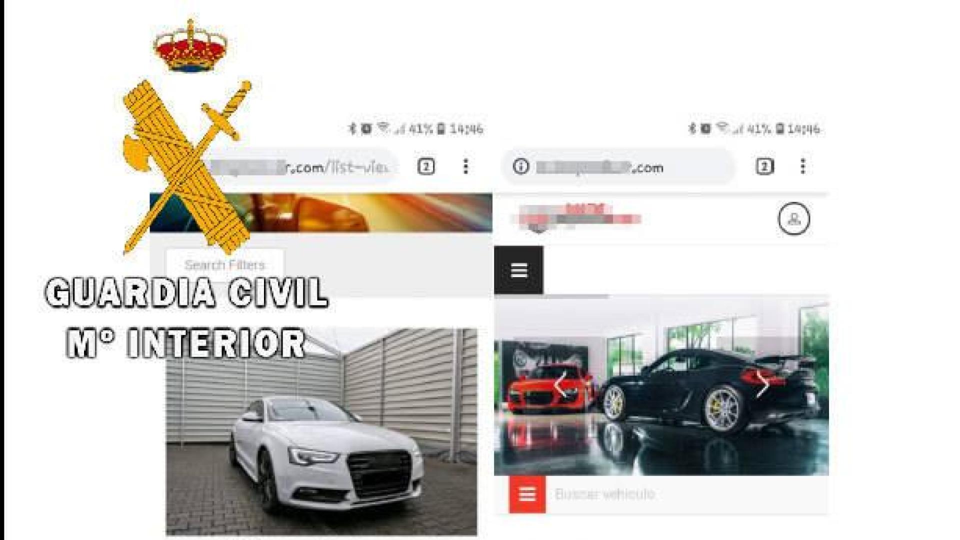 Dos detenidos por una estafa 'online' de venta de vehículos que afectó a un navarro