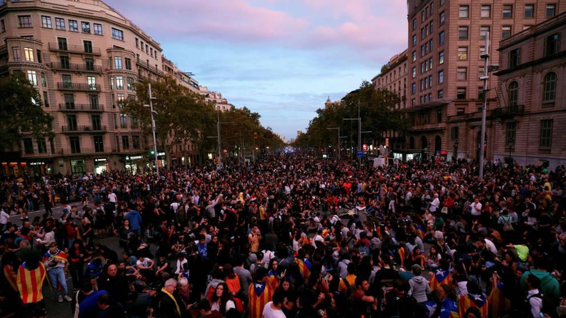 Los Mossos avisan a Interior de que esperan hasta un millón de manifestantes en Barcelona