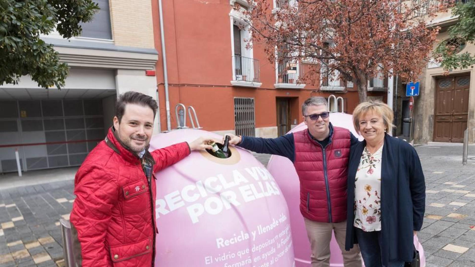 Reciclar vidrio para luchar contra el cáncer de mama