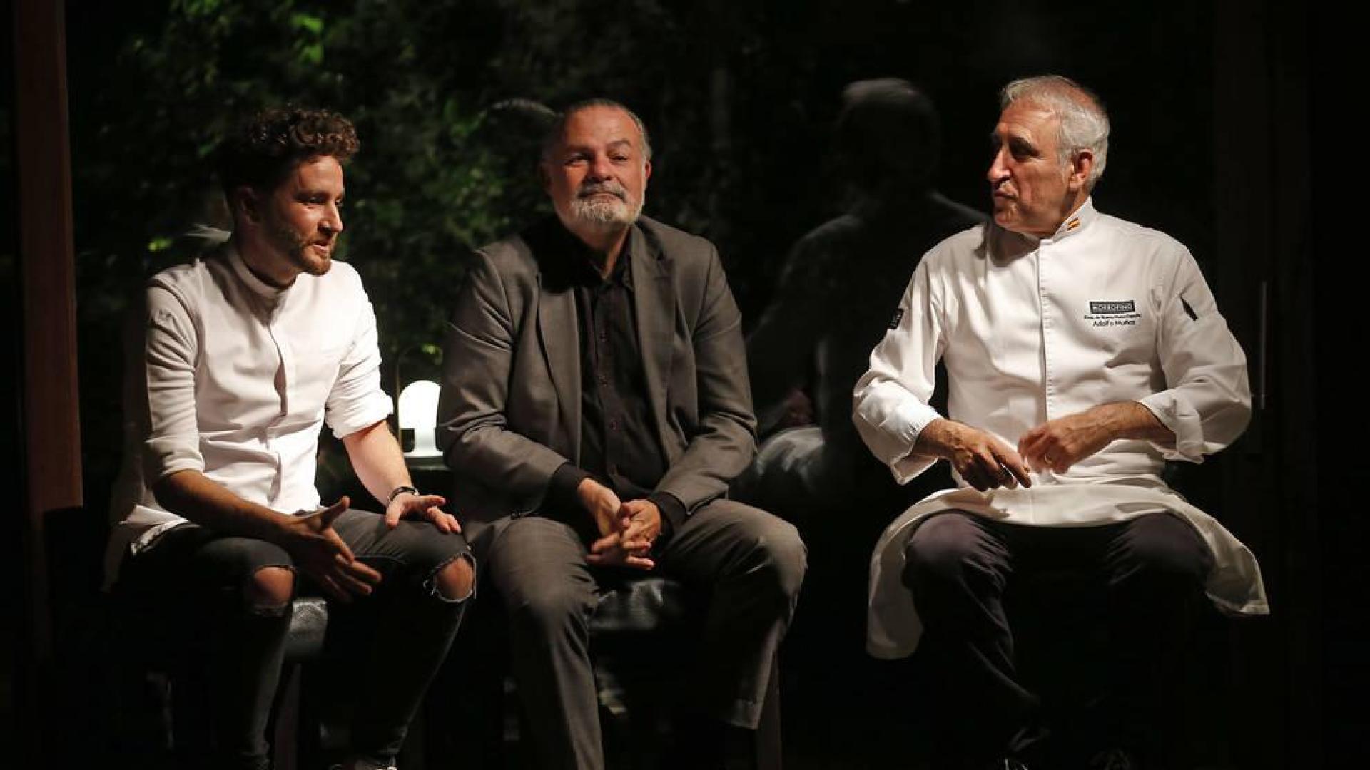 Leandro Gil, Jesús González Mateos y Adolfo Muñoz.