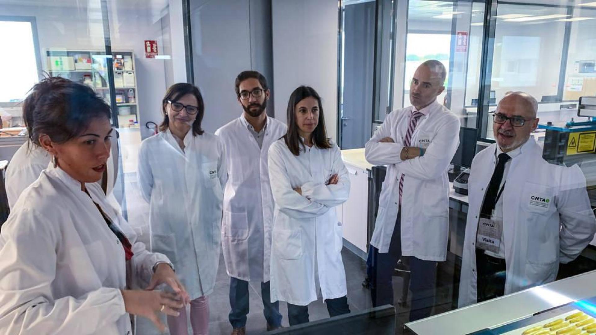 Cigudosa visita el CNTA y destaca su "liderazgo" en el sector agroalimentario