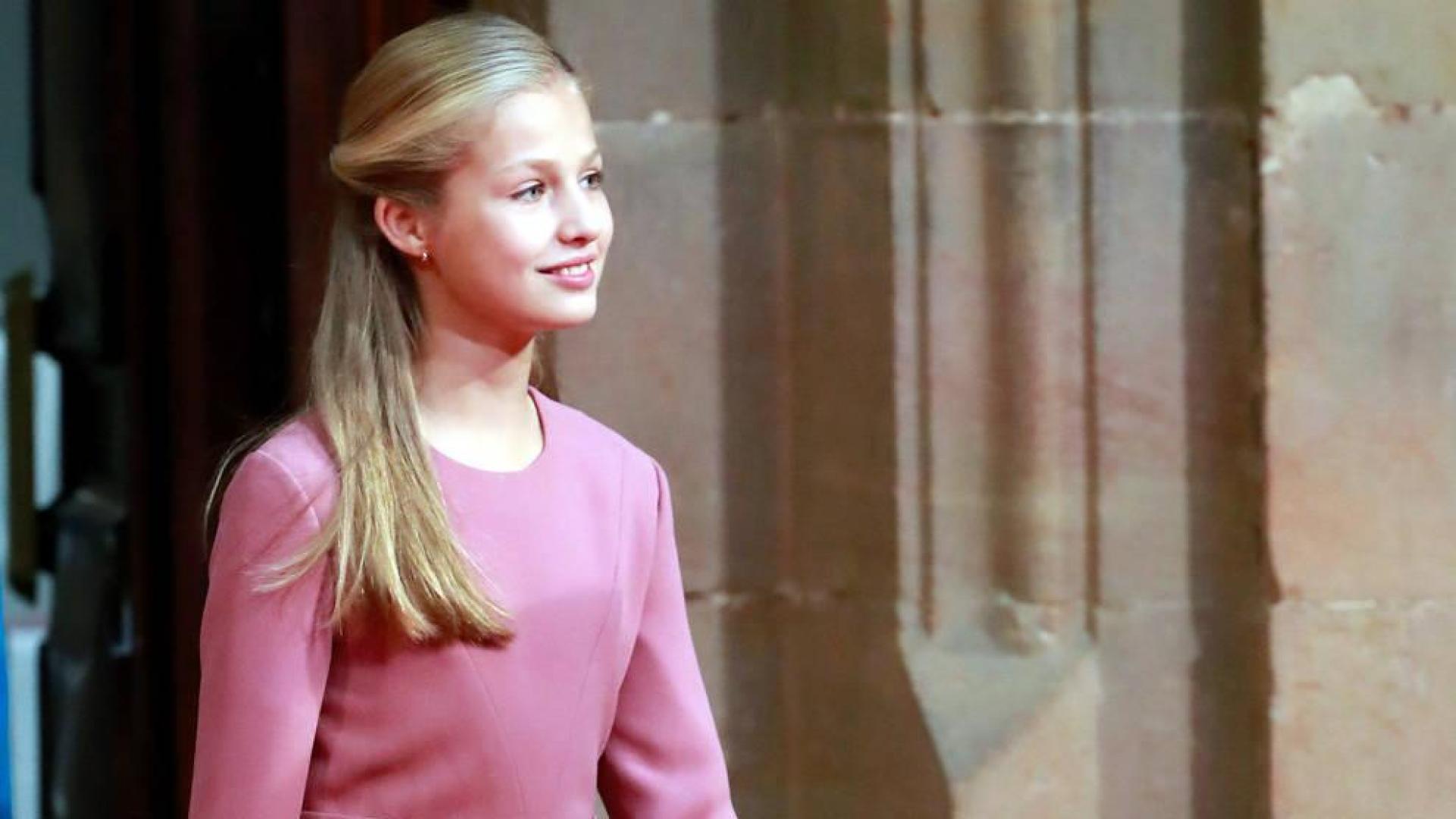 La princesa Leonor, "menos nerviosa de lo que esperaba" ante su primer discurso