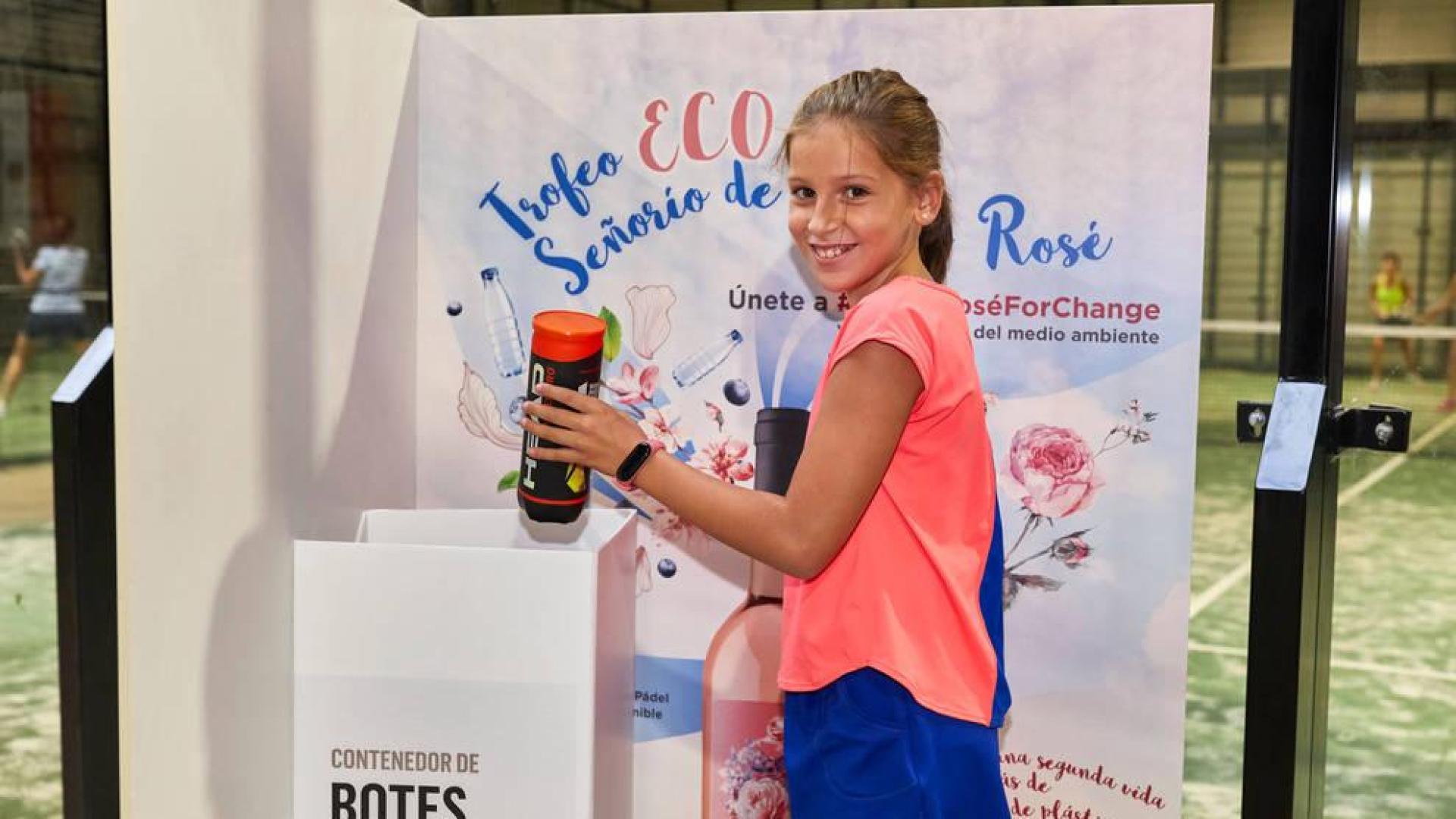 El pádel también recicla