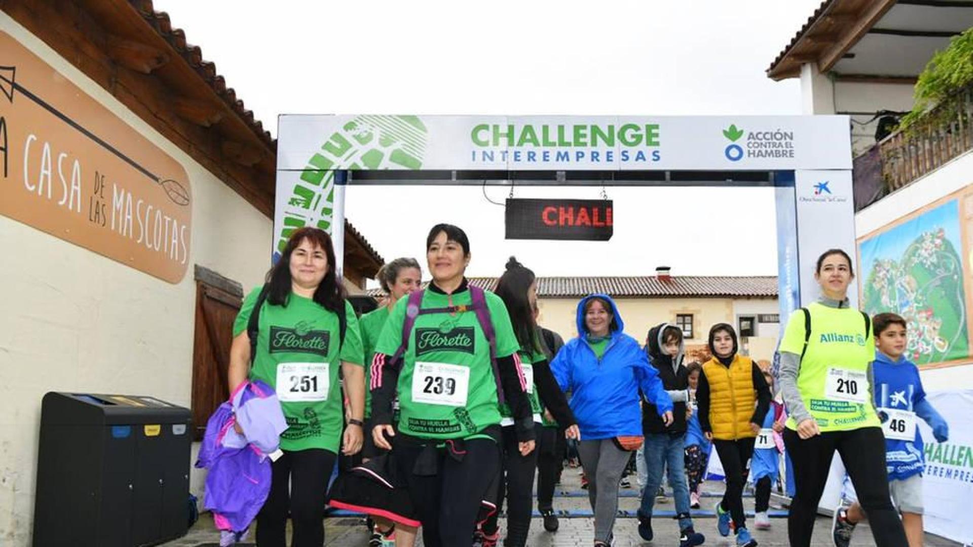 Sendaviva acoge una carrera solidaria de empresas contra el hambre