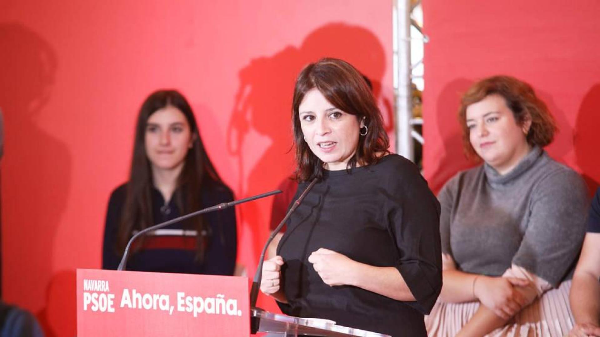 Lastra pide a Casado que se ponga "al lado del Gobierno en Cataluña"