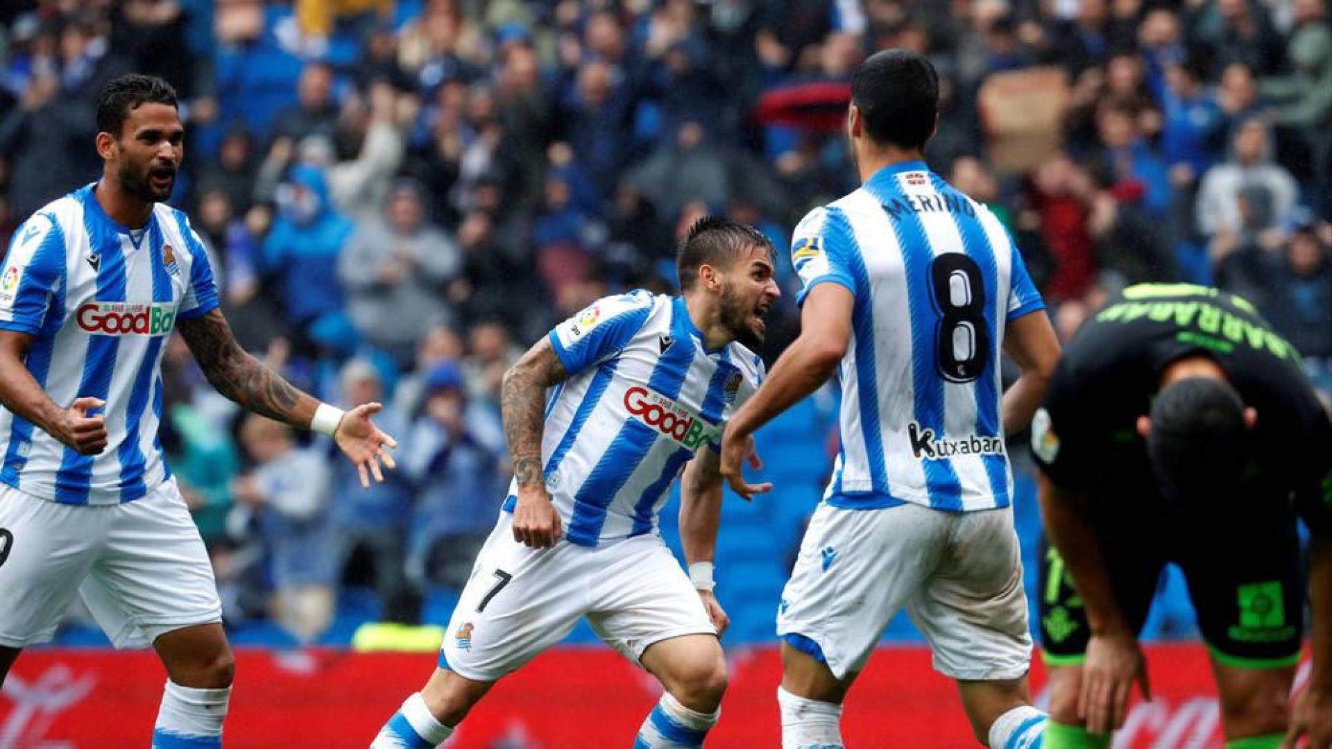 La Real Sociedad vence al Betis con una exhibición ofensiva