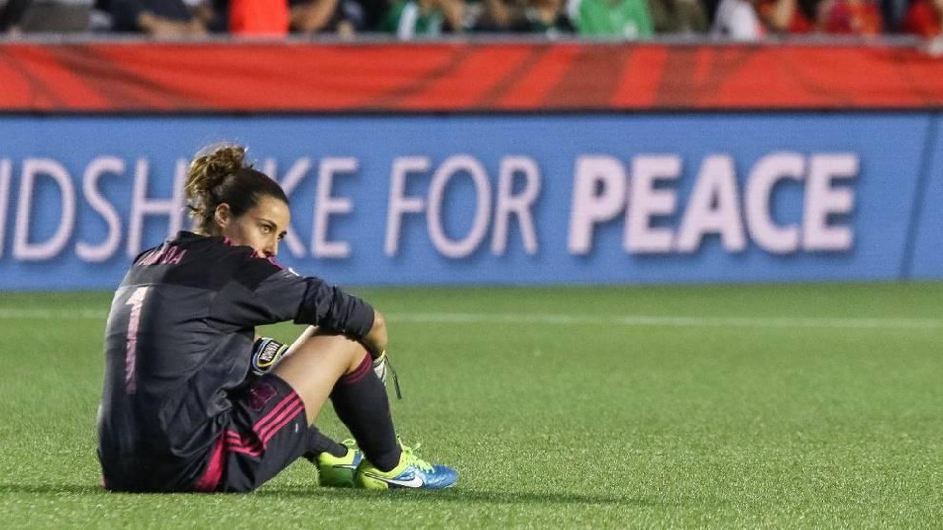 Ainhoa Tirapu, contra Corea.