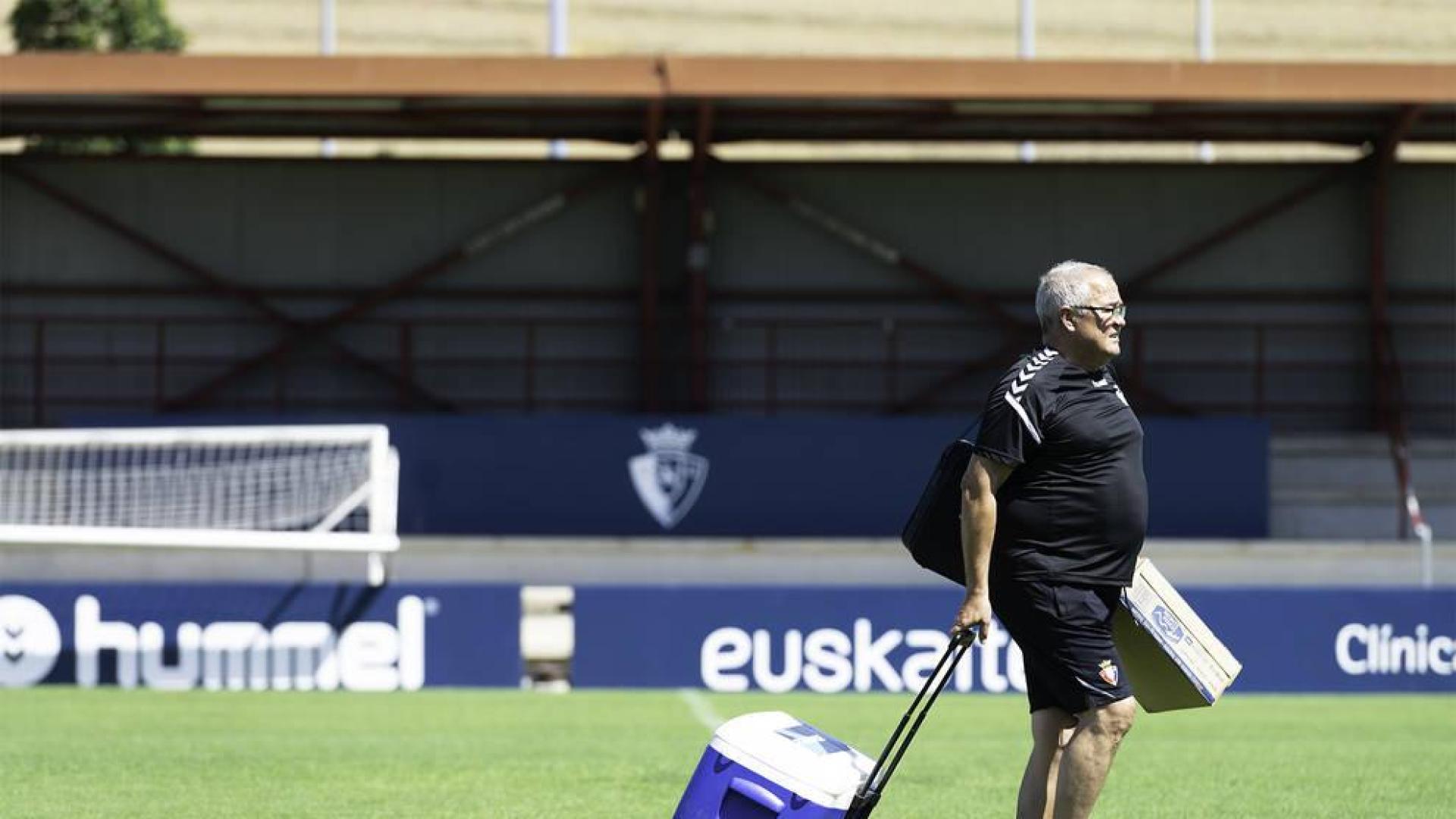 Pedro del Villar deja Osasuna tras 38 años vinculado al club