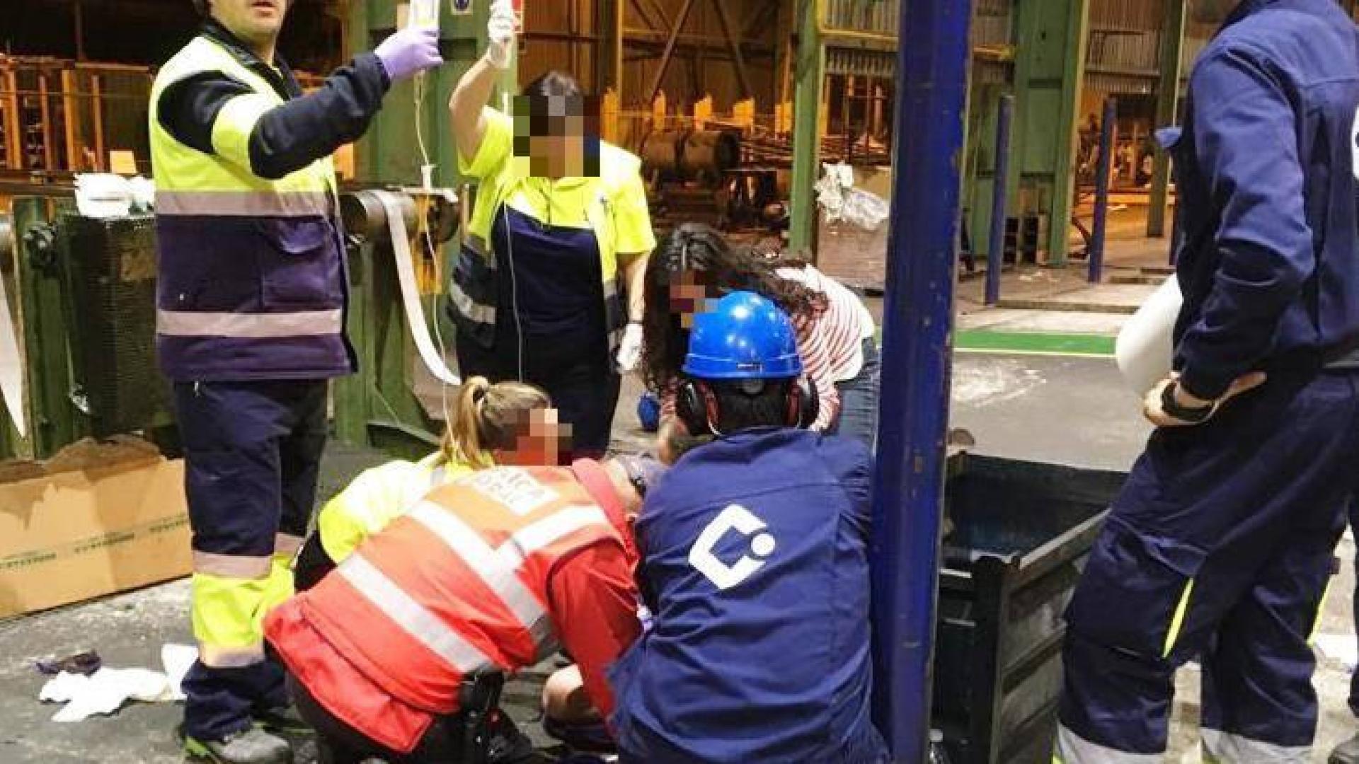 Herido muy grave un trabajador de la empresa Transformados Zalain (Lesaka)