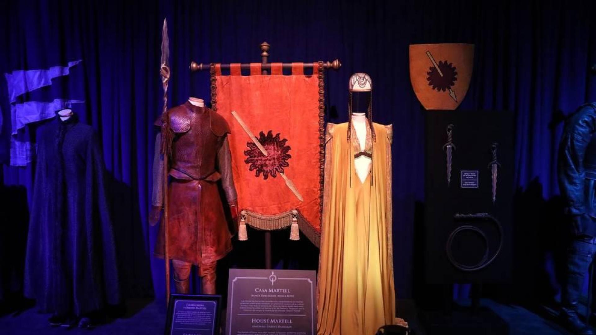 La exposición' Juego de Tronos: La Exposición Oficial' se podrá visitar hasta el próximo 15 de marzo en la Feria de Madrid (IFEMA) .