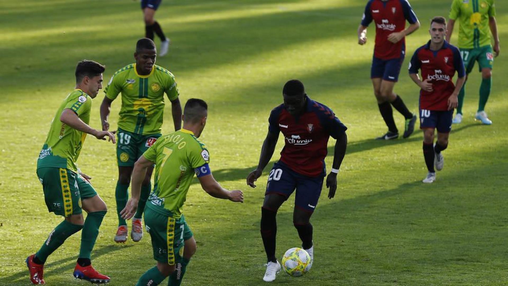 Osasuna Promesas, más listo que el Guijuelo