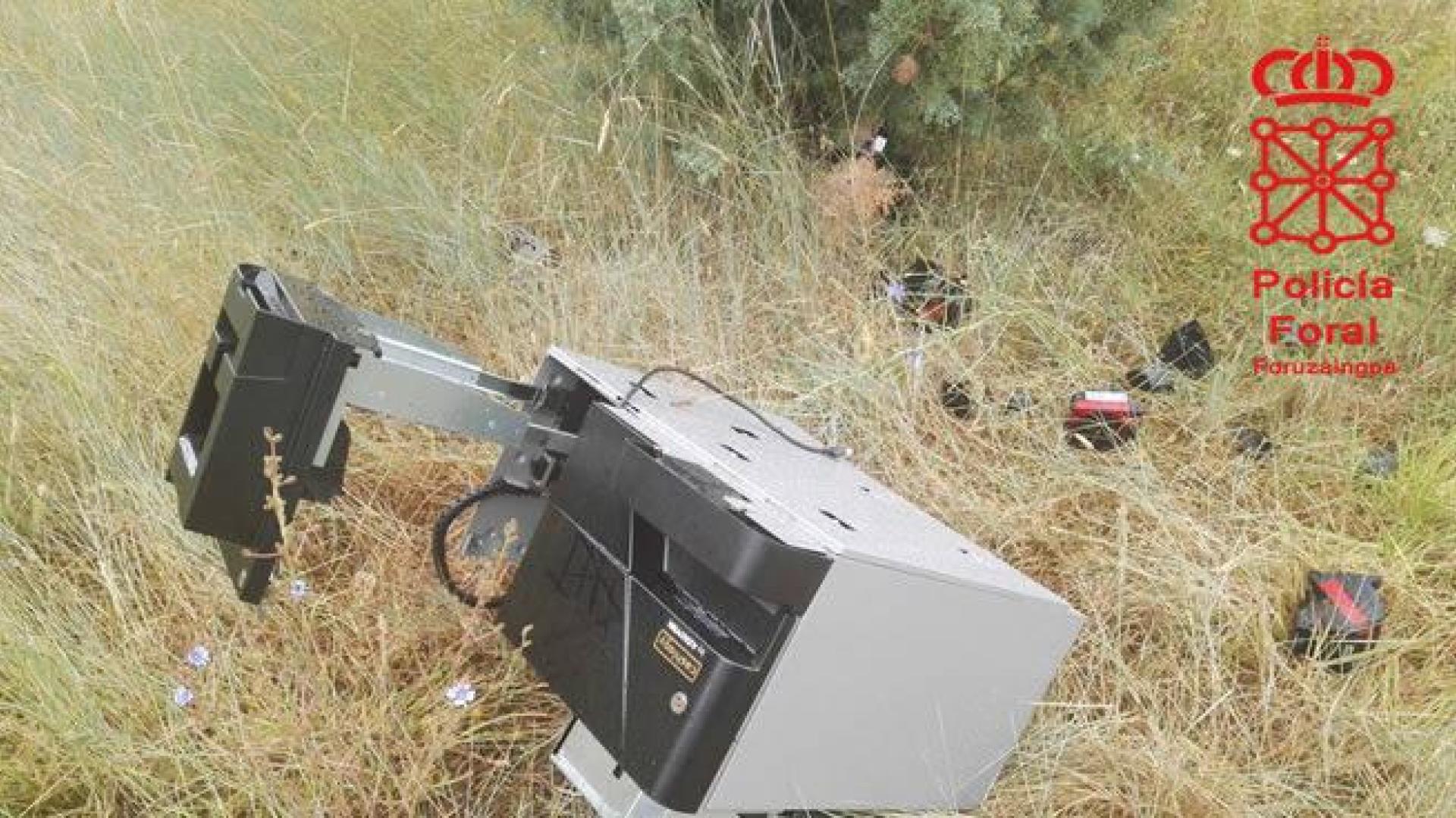 Desmantelado un grupo criminal dedicado a robar máquinas de autocobro en Pamplona
