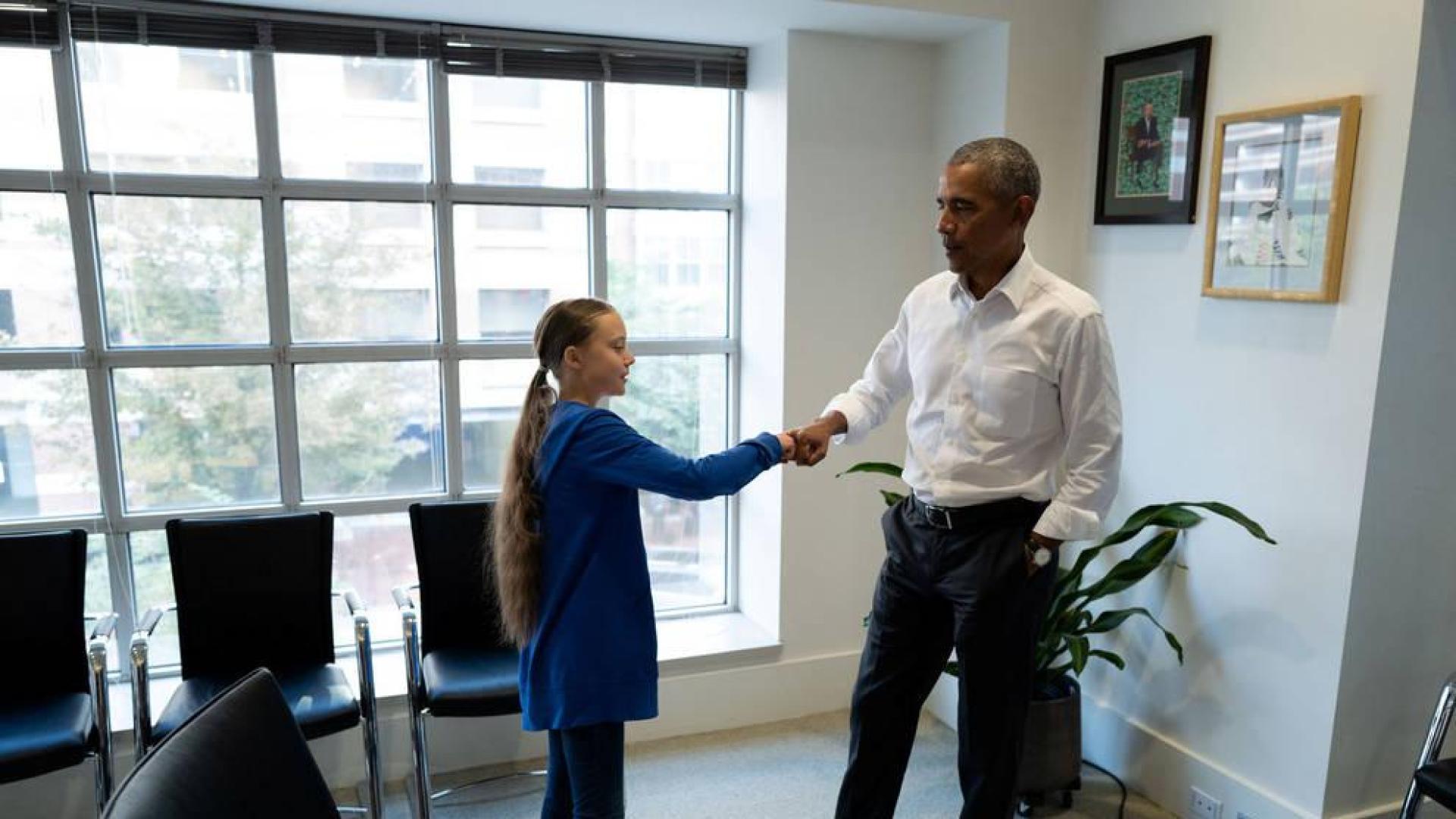 Greta Thunberg saca los colores a los congresistas de EE UU